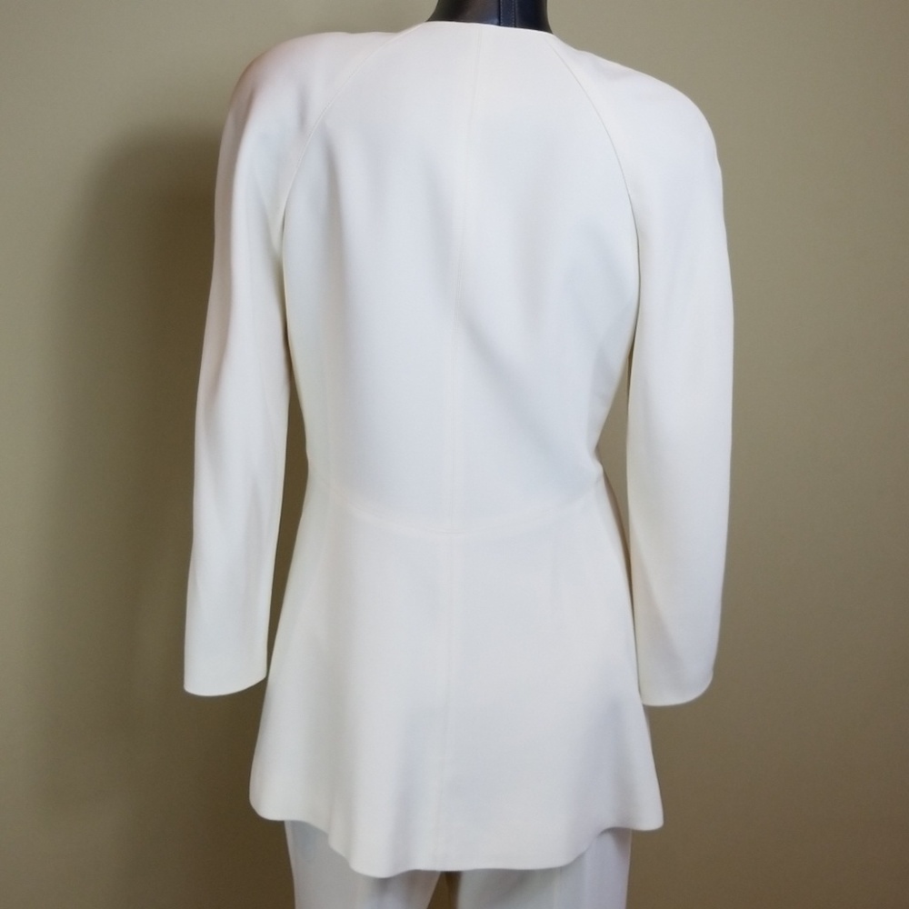 Lagerfeld Runway Off-White Desk to Dinner Suit - Picture 6 of 13